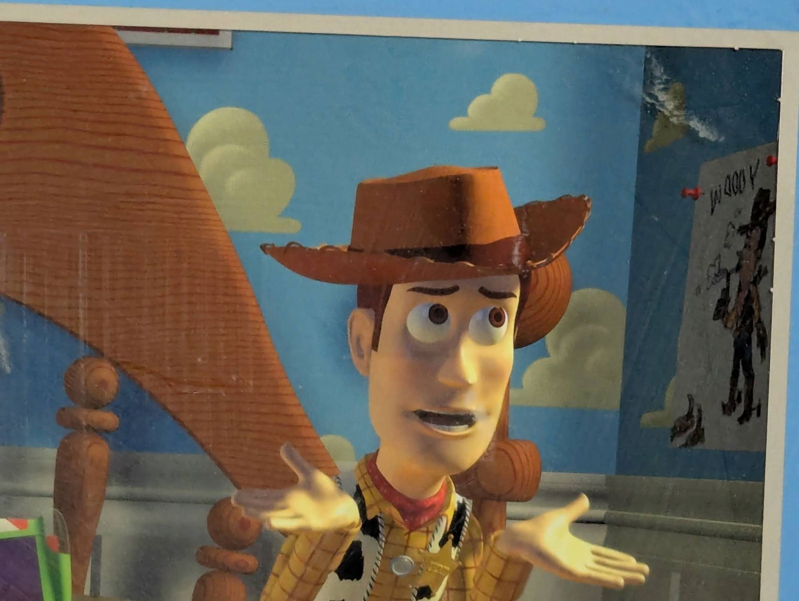 Framed 1996 Disney Store Exclusive Toy Story Commemorative Lithograph - 4