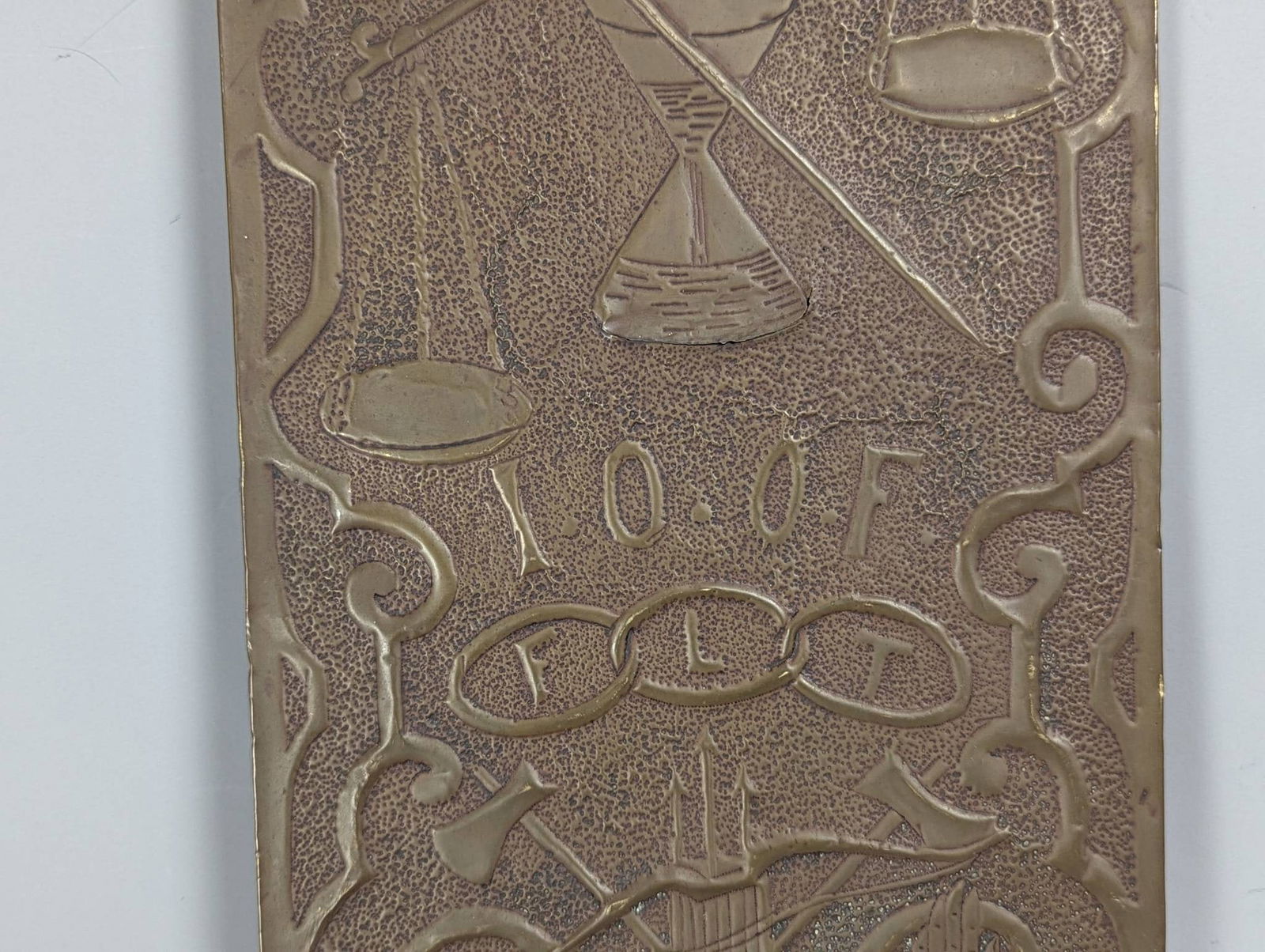 Odd Fellows Engraving Template c1910 - 4