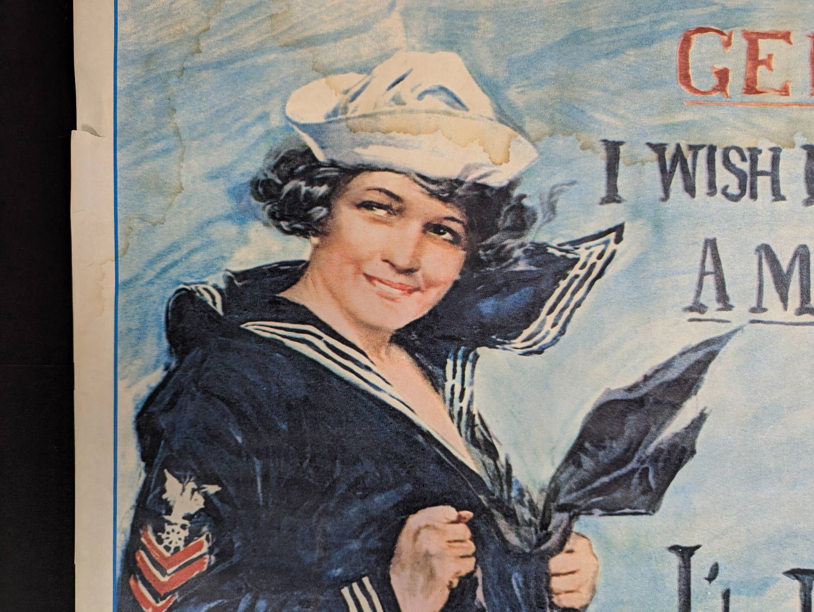 World War I U.S. Navy Recruitment Poster by Howard Chandler Christy - 2