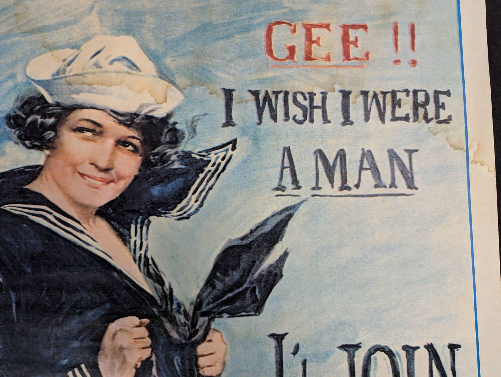 World War I U.S. Navy Recruitment Poster by Howard Chandler Christy - 3