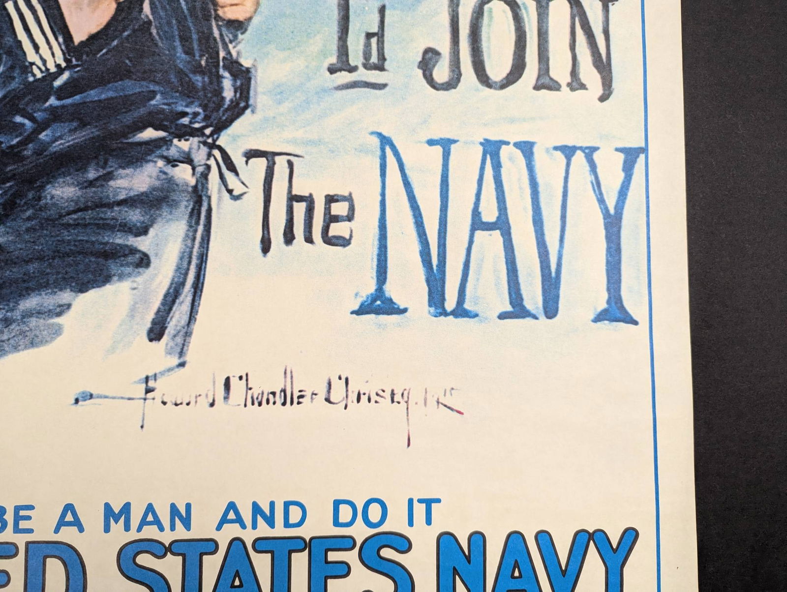 World War I U.S. Navy Recruitment Poster by Howard Chandler Christy - 7