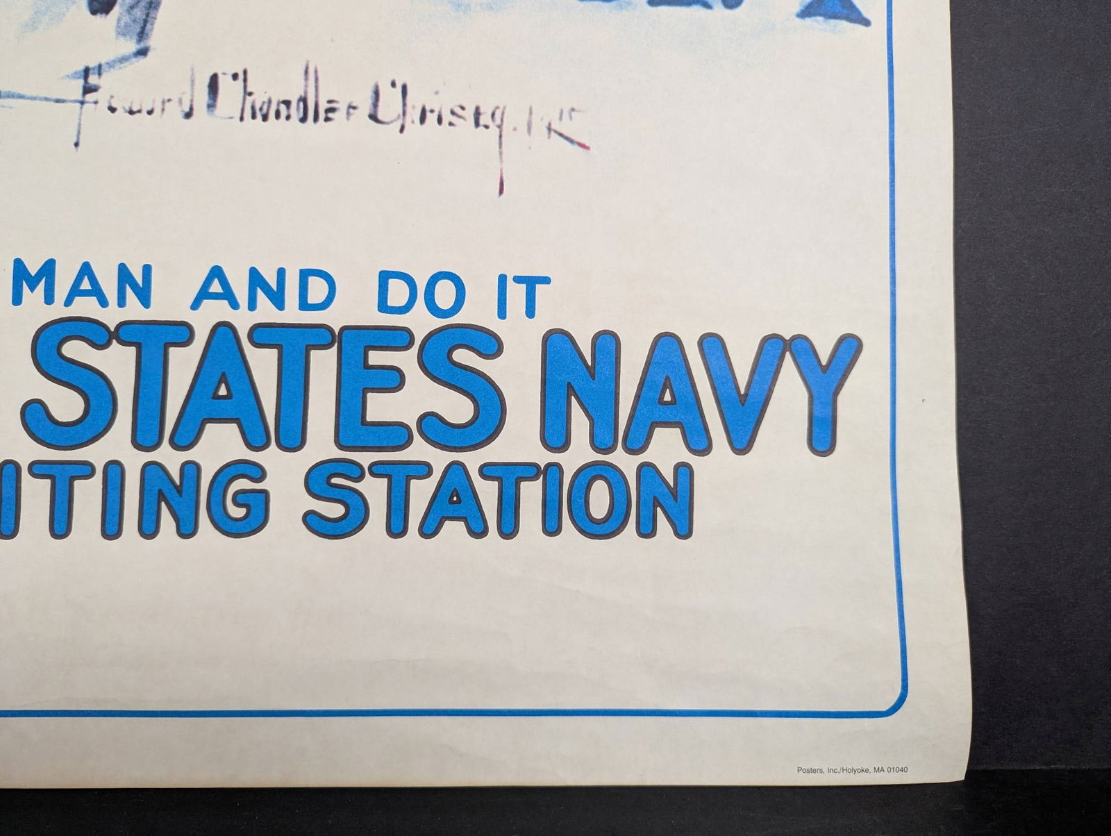 World War I U.S. Navy Recruitment Poster by Howard Chandler Christy - 9