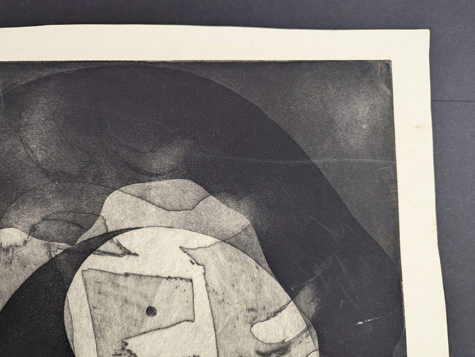 Etching Titled Flowing by Judith Anderson Dated 1978 - 3