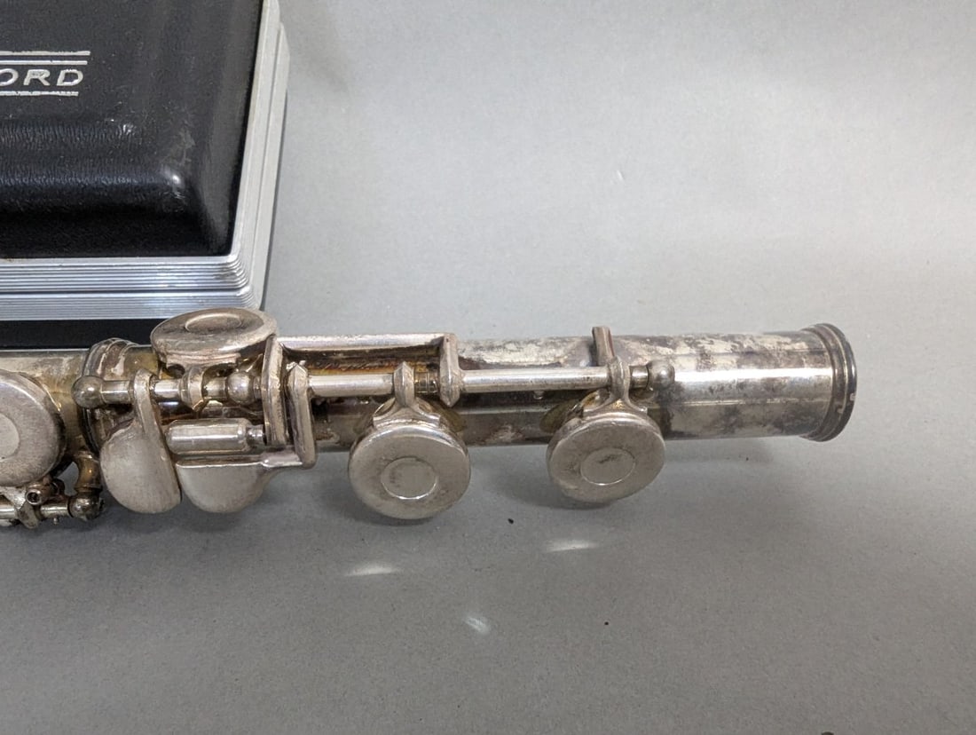 W.T. Armstrong Student Flute with DeFord Case Silver Plated Musical Instrument Set - 2