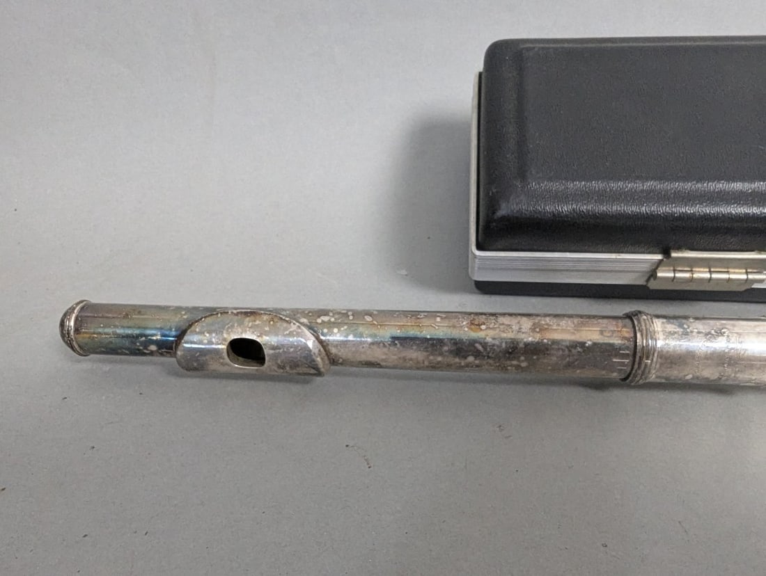 W.T. Armstrong Student Flute with DeFord Case Silver Plated Musical Instrument Set - 5