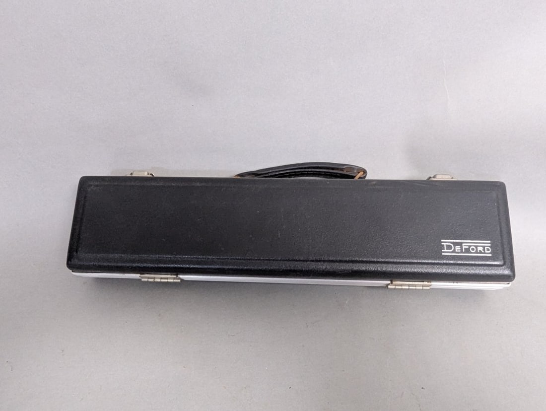 W.T. Armstrong Student Flute with DeFord Case Silver Plated Musical Instrument Set - 8