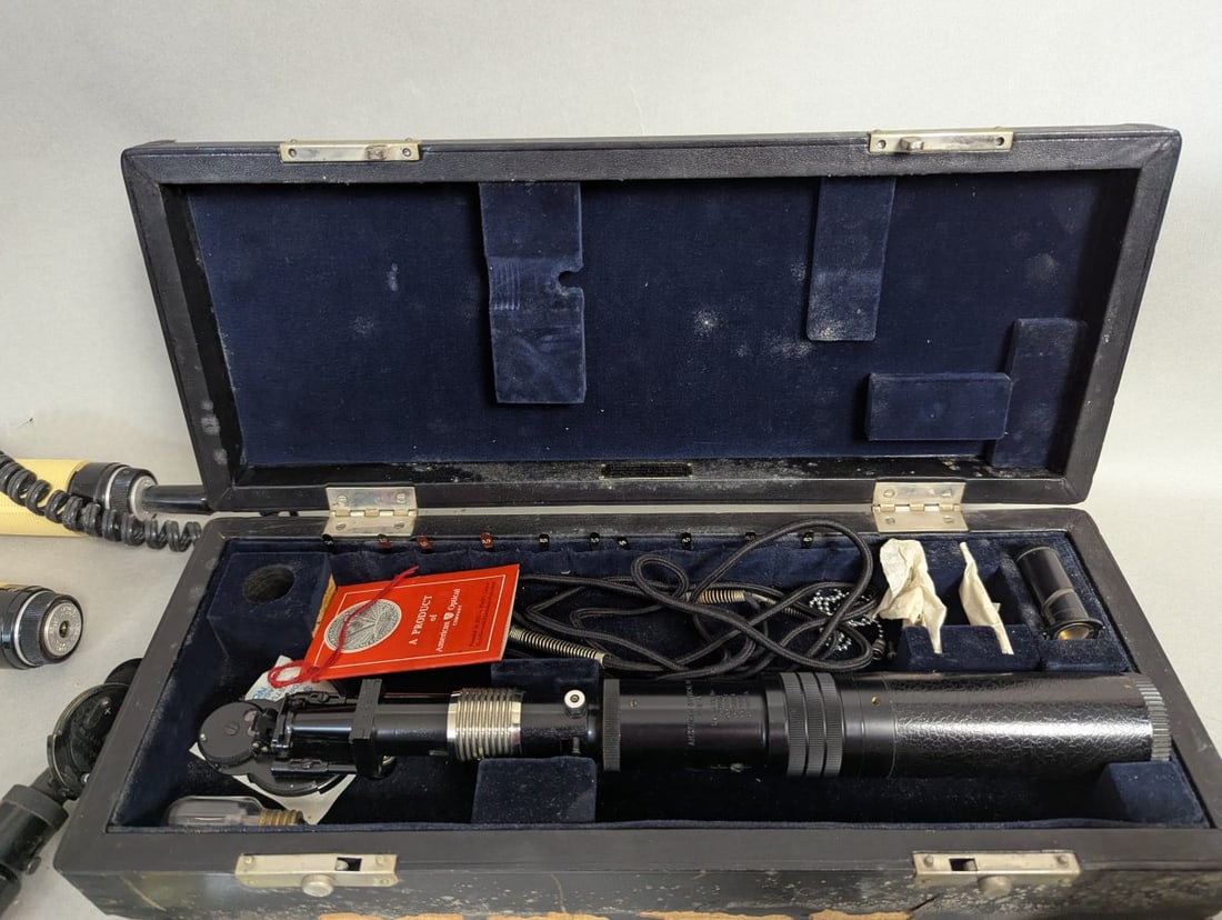 Collection of Vintage Optical Medical Devices by American Optical and More - 6