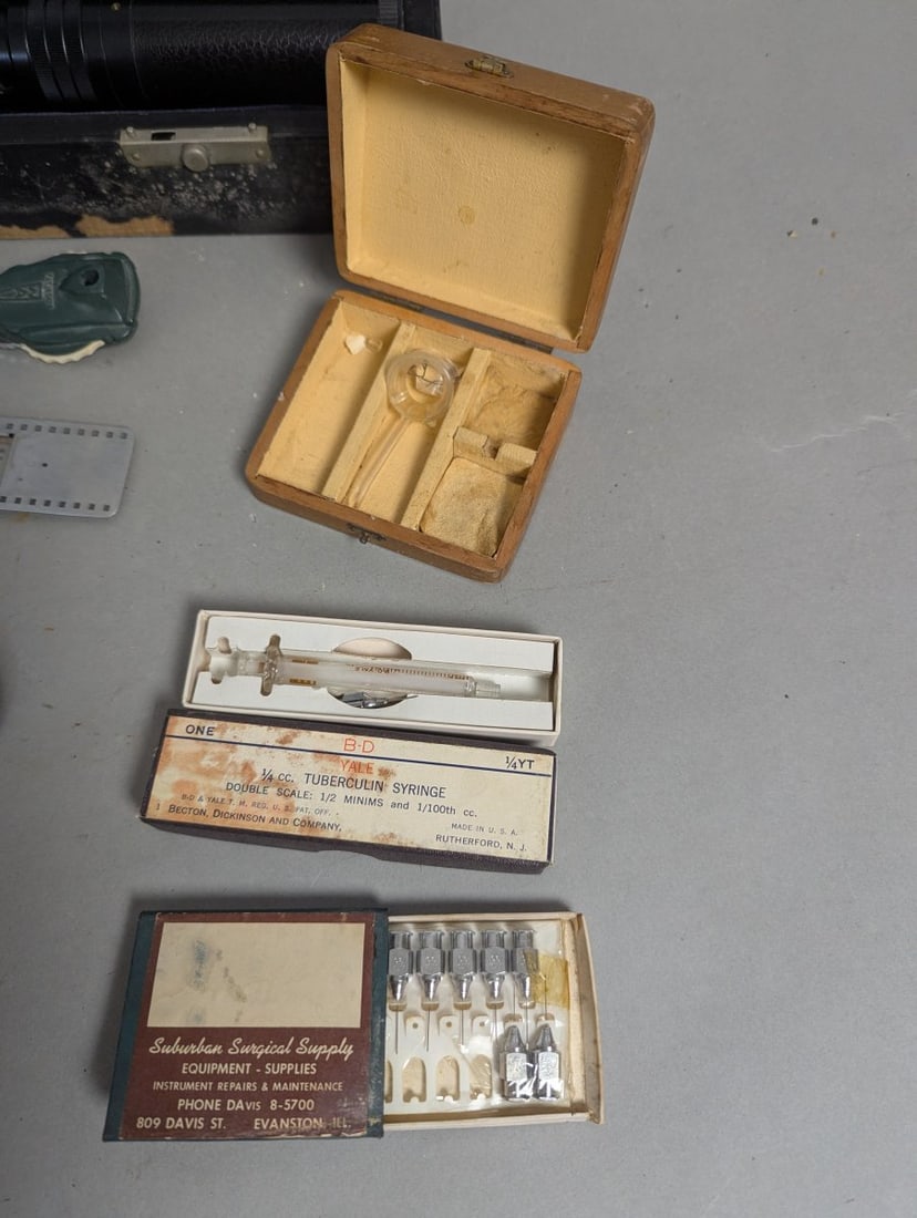 Collection of Vintage Optical Medical Devices by American Optical and More - 7