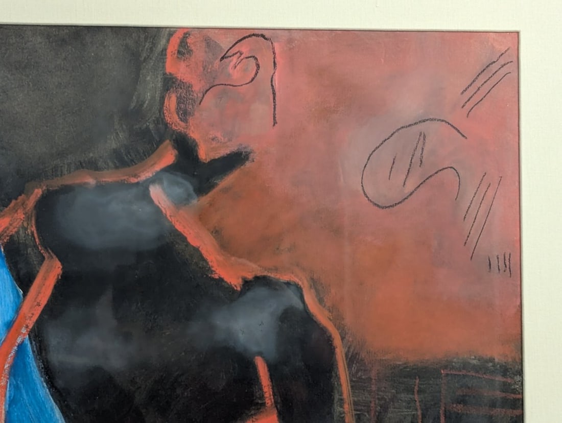 Stunning Framed Artwork by Isabel McLane - Vibrant Colors and Unique Design - 4