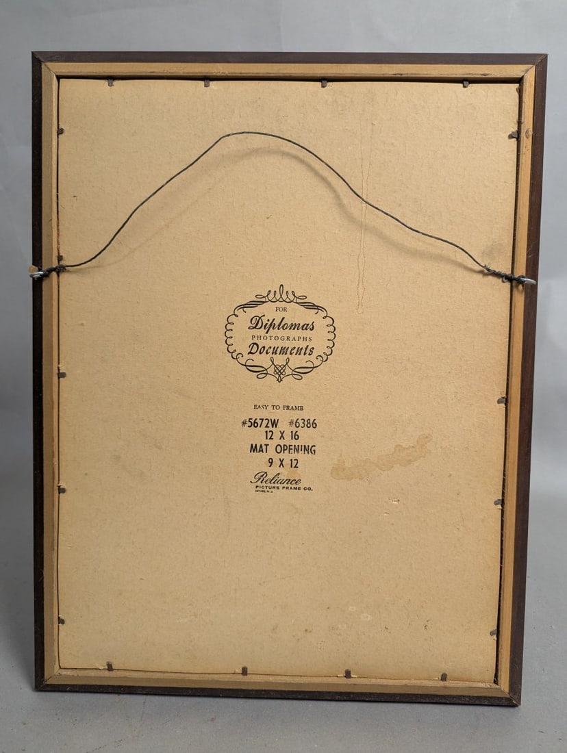 Charming Pastel Portrait of a Poodle Signed by N. Oppenheim 1965 - 12