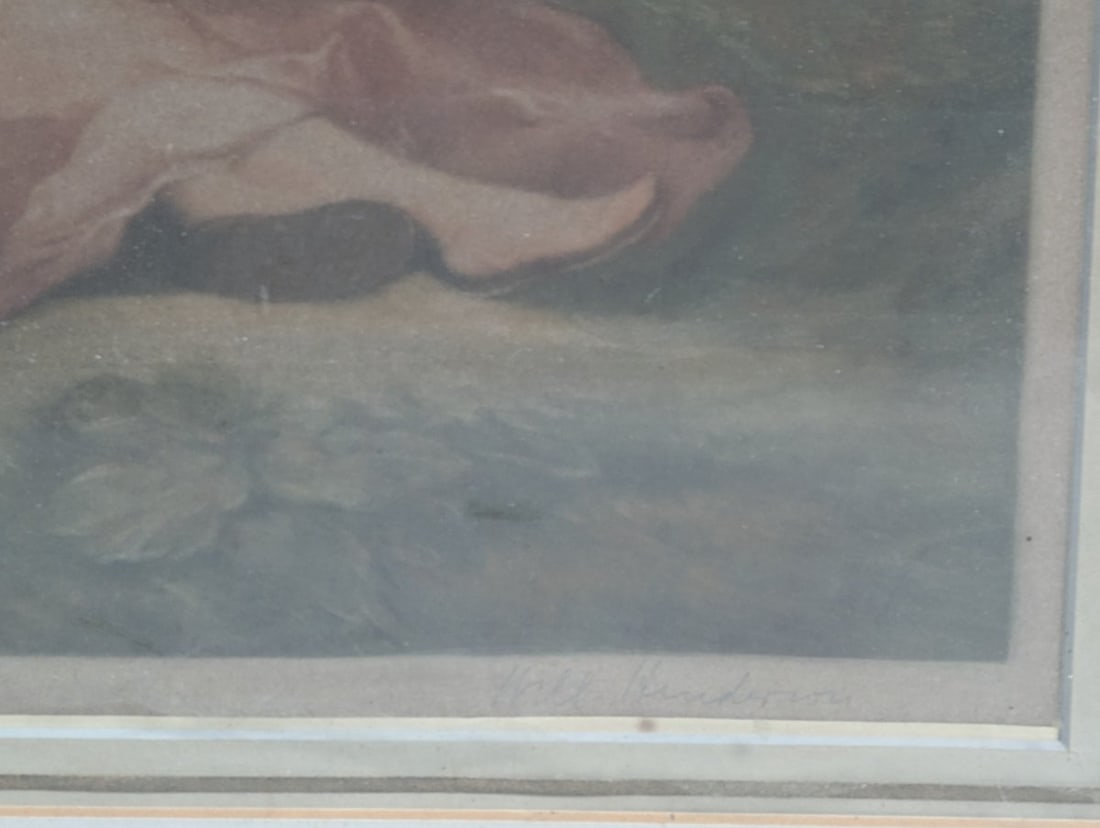 Collectible Keith Henderson Etching with Unique Character and Timeless Appeal - 8