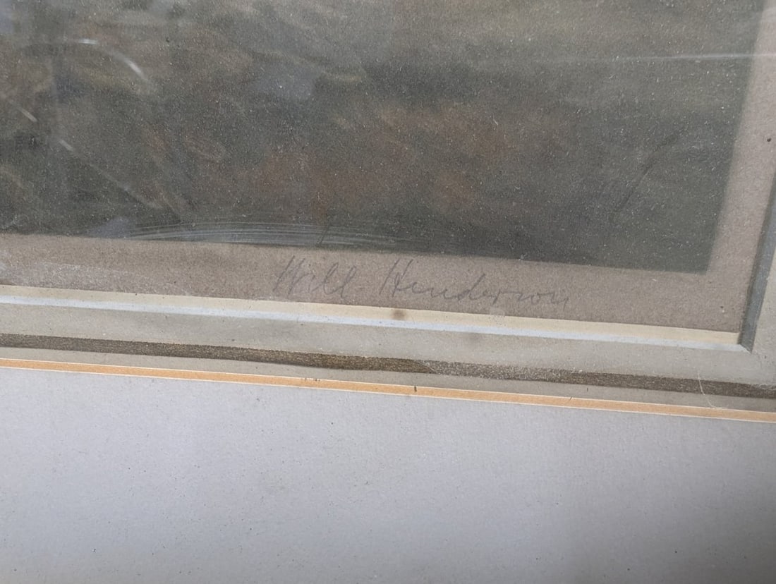 Collectible Keith Henderson Etching with Unique Character and Timeless Appeal - 9