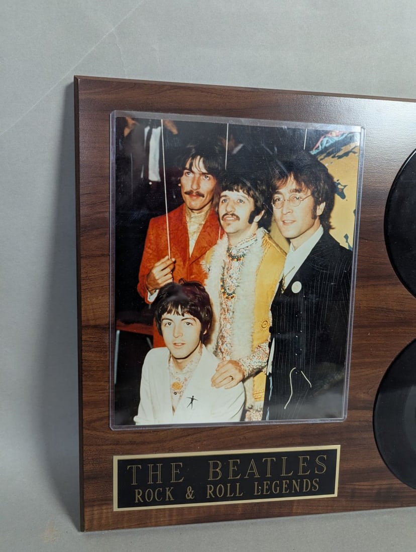 The Beatles Rock & Roll Legends Plaque and Beatles for Sale Puzzle Set - 2