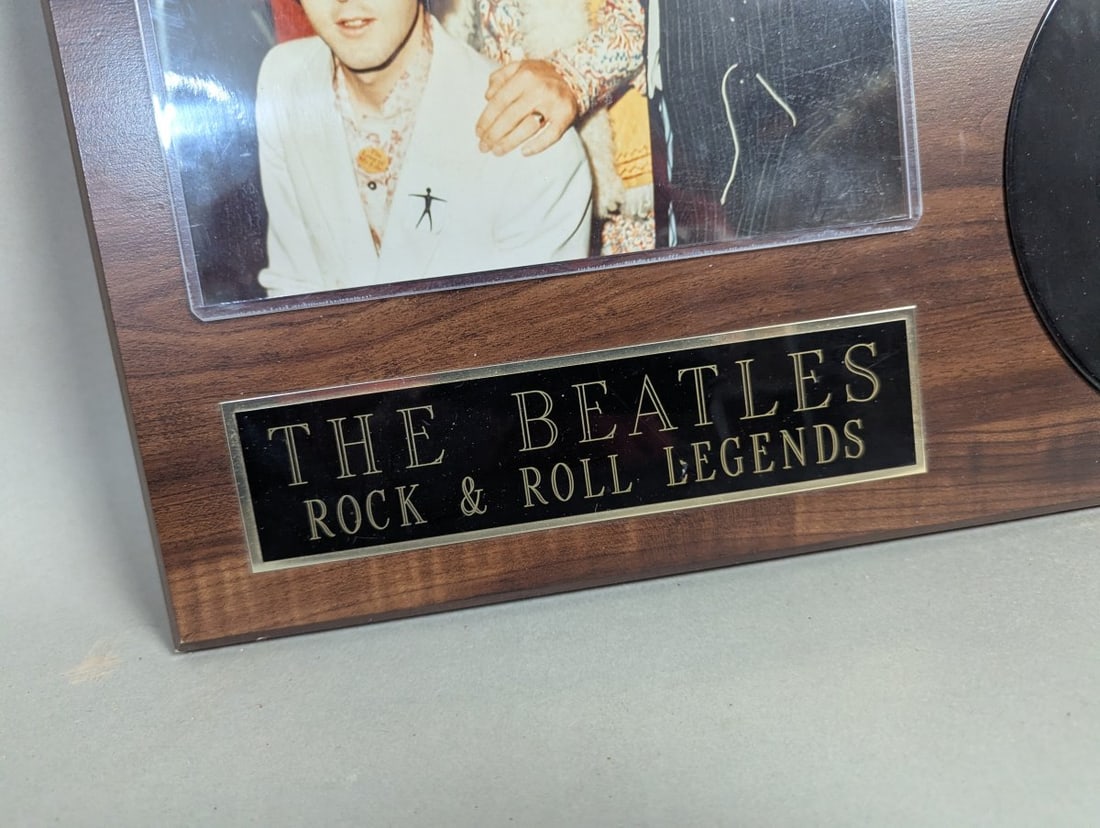 The Beatles Rock & Roll Legends Plaque and Beatles for Sale Puzzle Set - 3