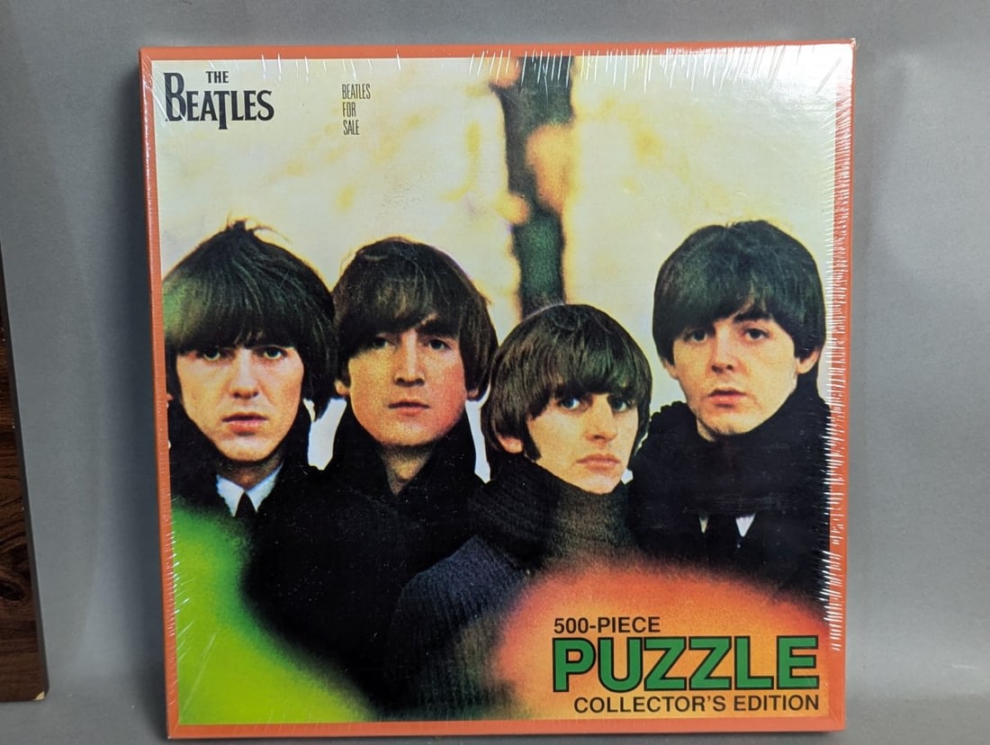 The Beatles Rock & Roll Legends Plaque and Beatles for Sale Puzzle Set - 6