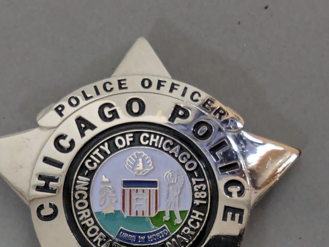 Authentic Chicago Fire TV Show Prop Badge Collectible Uniquely Themed - 2