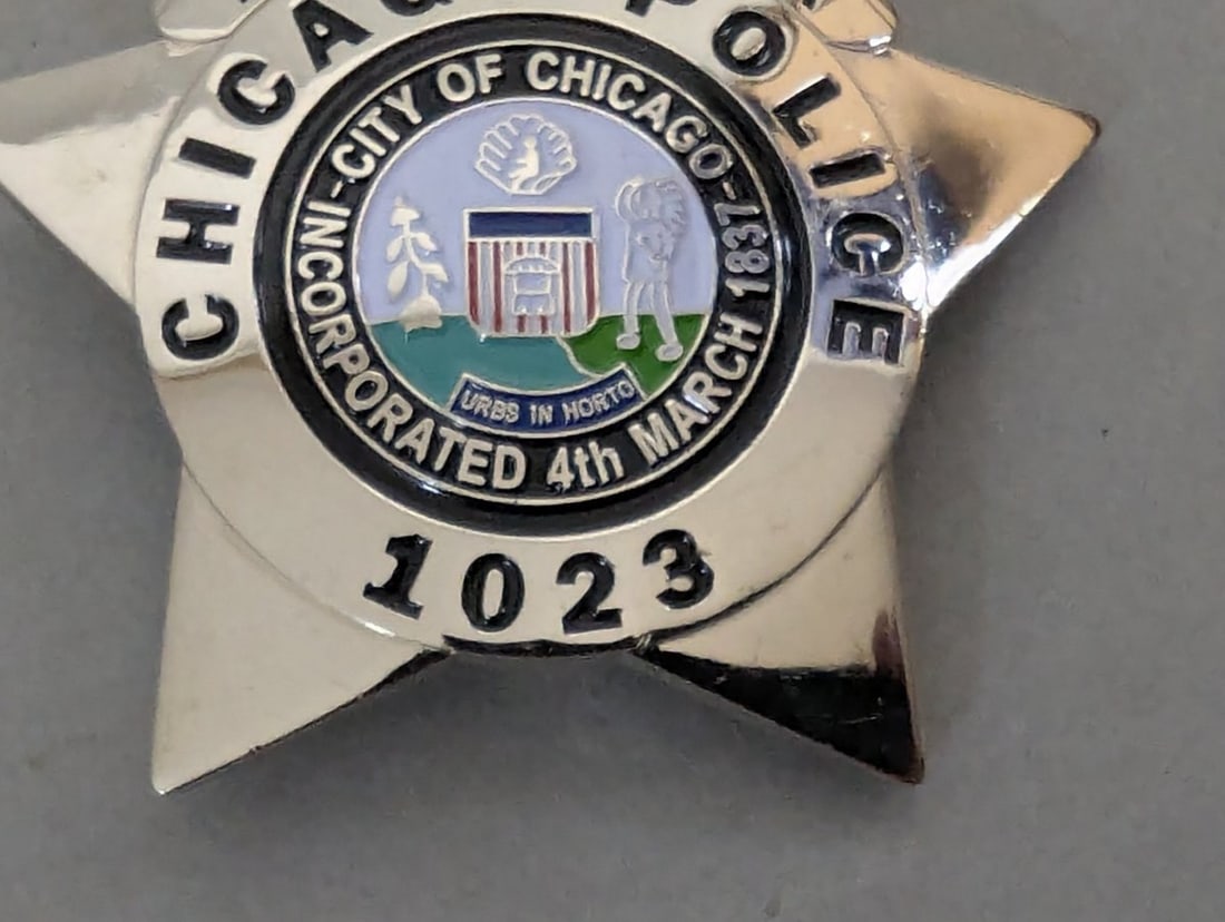 Authentic Chicago Fire TV Show Prop Badge Collectible Uniquely Themed - 3
