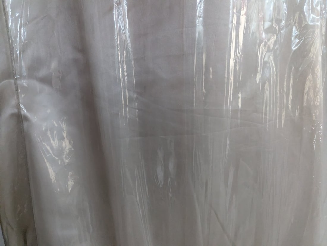 Elegant Demetrios Silk White Beaded Wedding Gown - 6