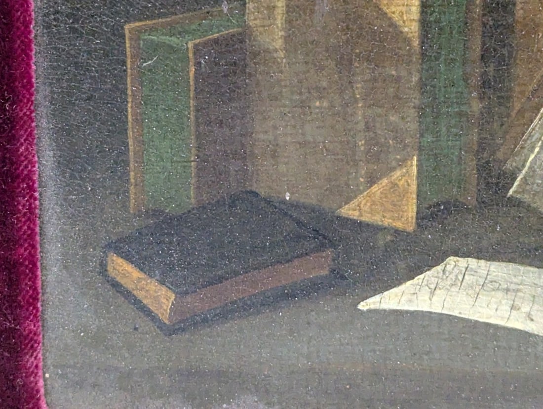 William M Harnett Book Still Life Trompe Loeil Painting - 5