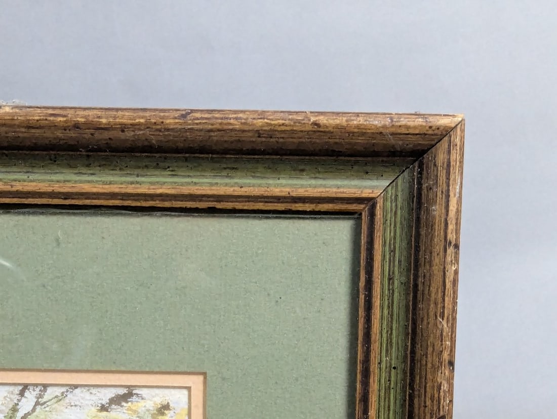 Watercolor by M.D. Berrier Framed Art Beautiful Decor - 11