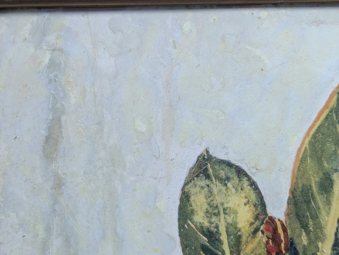 Stunning 1945 Watercolor by Mina Livingston Pike in Elegant Frame - 3