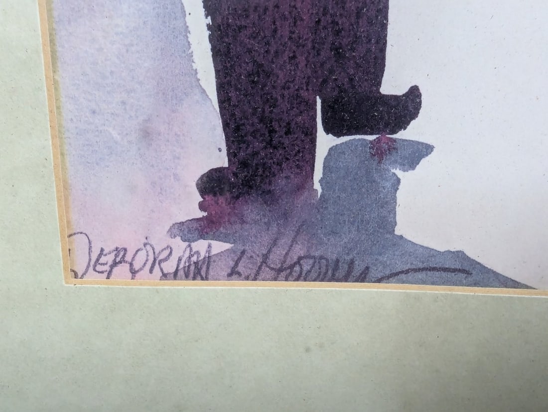 Framed Jazz Band Art by Deborah Ledoux Colorful Musical Scene - 12