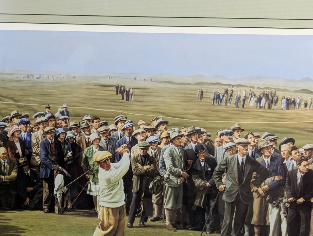 Alan F Zuniga Grand Slam 1930 Limited Edition Print Signed Art - 3