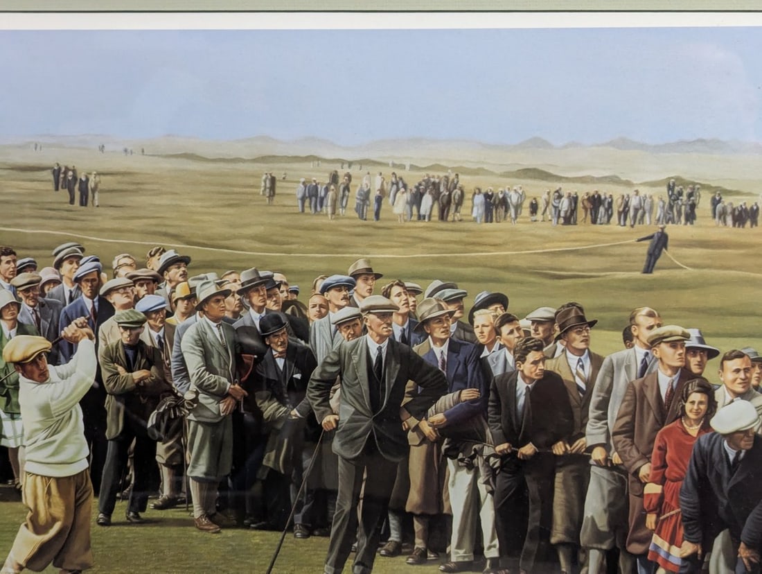 Alan F Zuniga Grand Slam 1930 Limited Edition Print Signed Art - 4