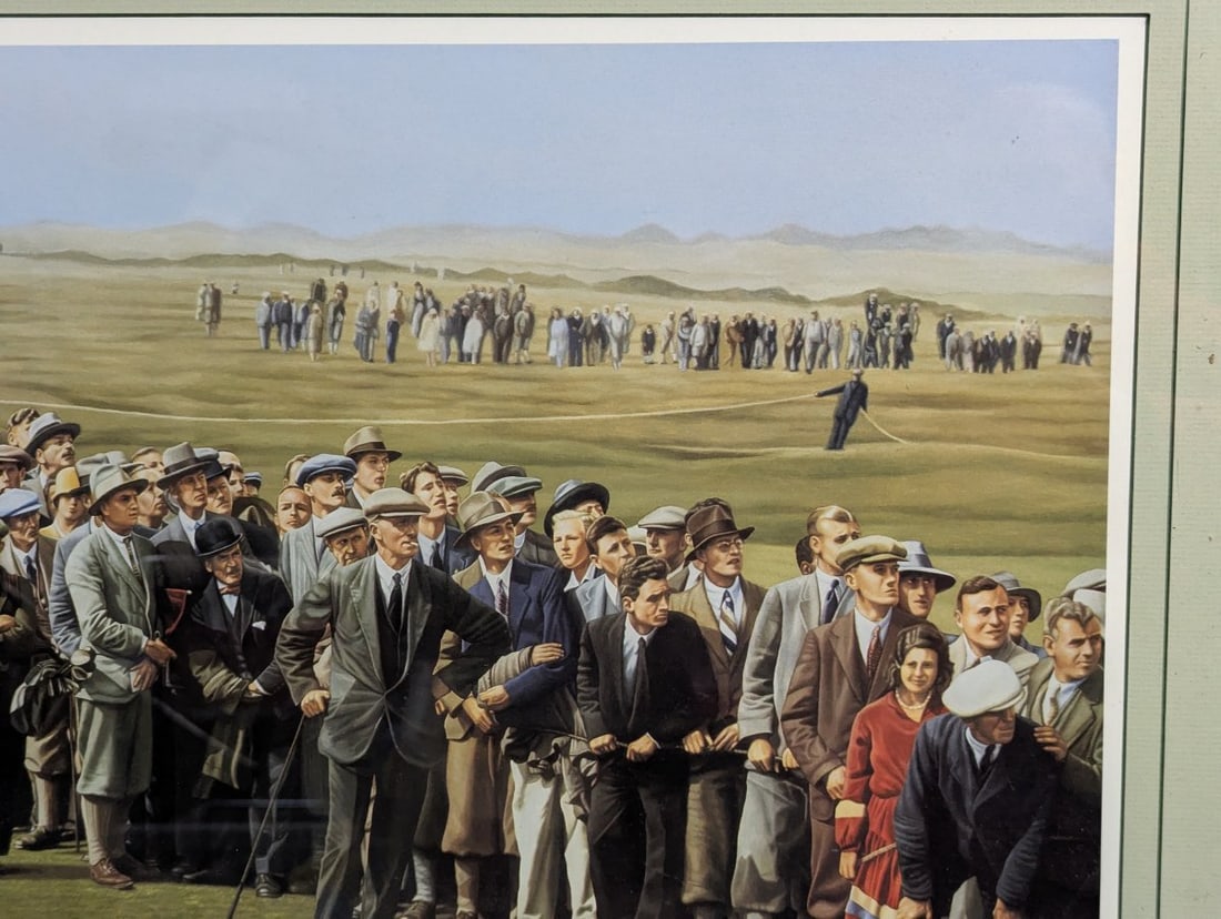 Alan F Zuniga Grand Slam 1930 Limited Edition Print Signed Art - 5