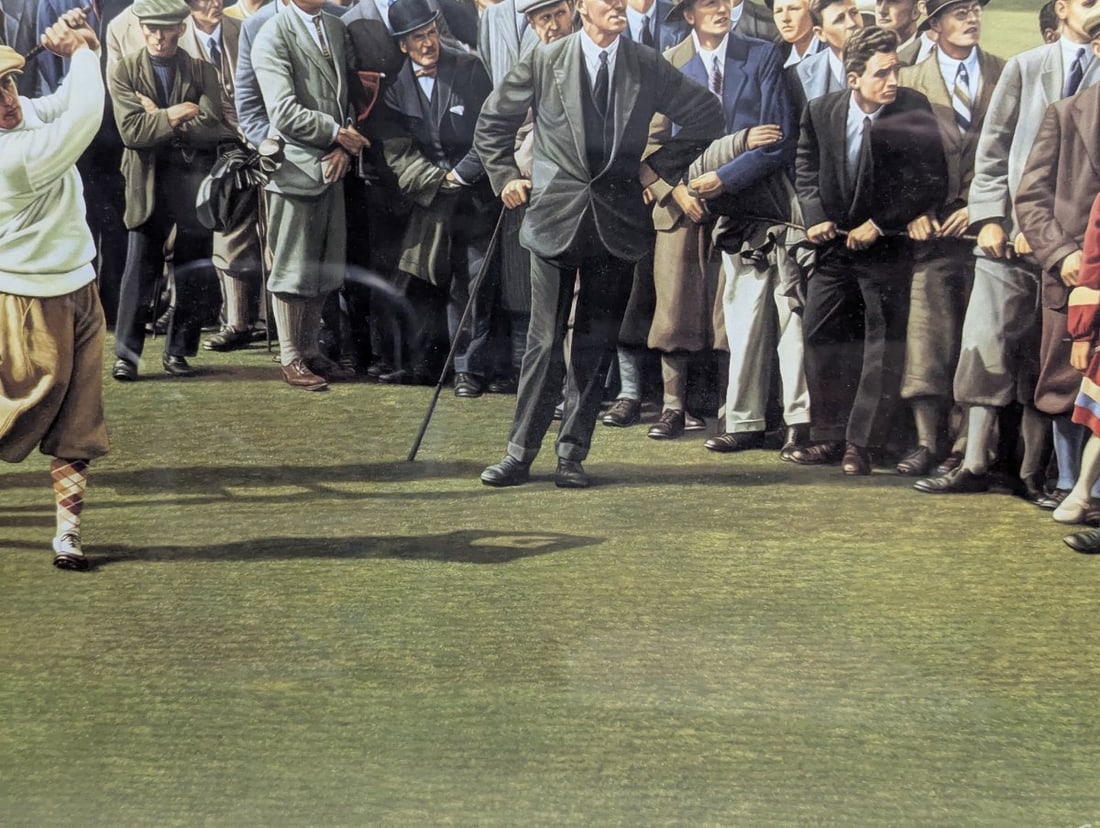 Alan F Zuniga Grand Slam 1930 Limited Edition Print Signed Art - 7