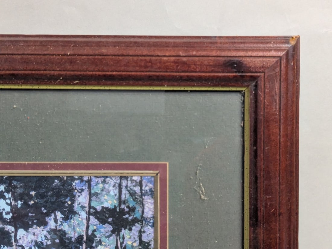 Framed Golf Course Lithograph by Mark King Martin Lawrence - 20