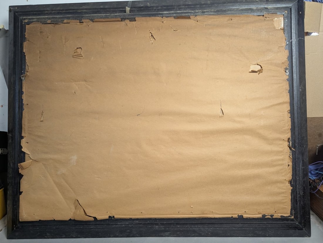 Hawaiian Scene Watercolor by Renauld Framed Art - 15