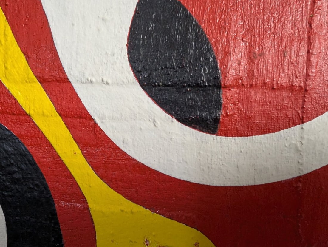 Vibrant Abstract Oil Painting by Clyde 1970 - 13