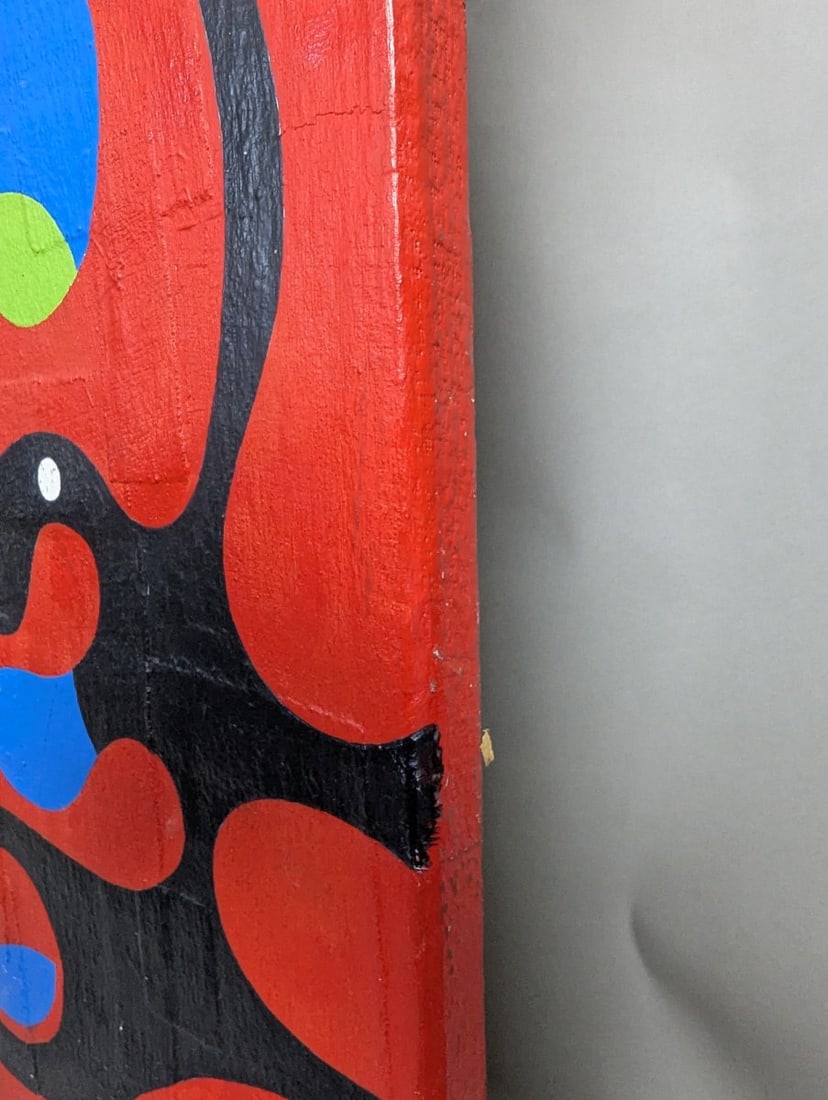 Vibrant Abstract Oil Painting by Clyde 1970 - 14