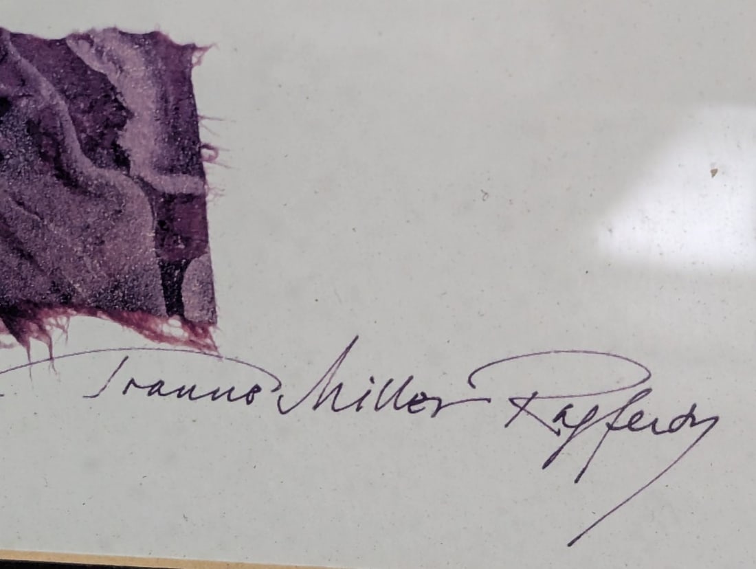 Stunning Framed Abstract Art by Francis Miller RaspÃ© - 9