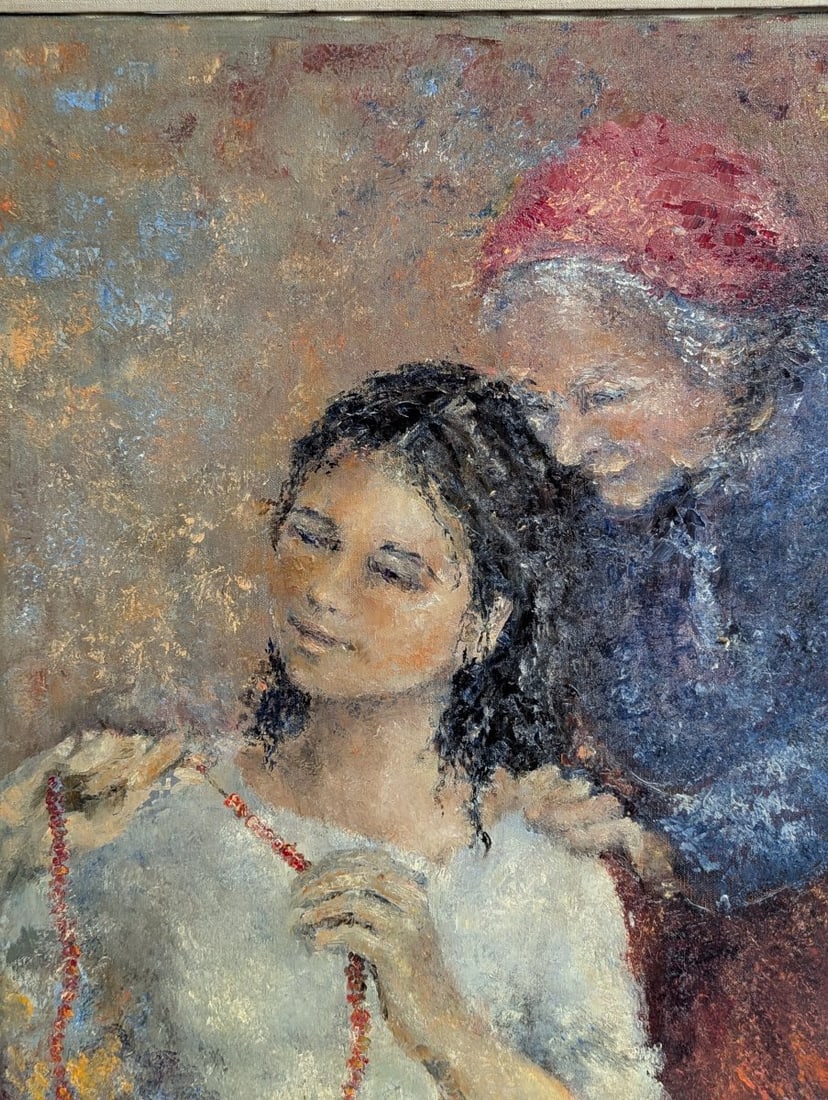 Charming Oil Painting by Mario RÃ¶nko Stunning Artwork - 2