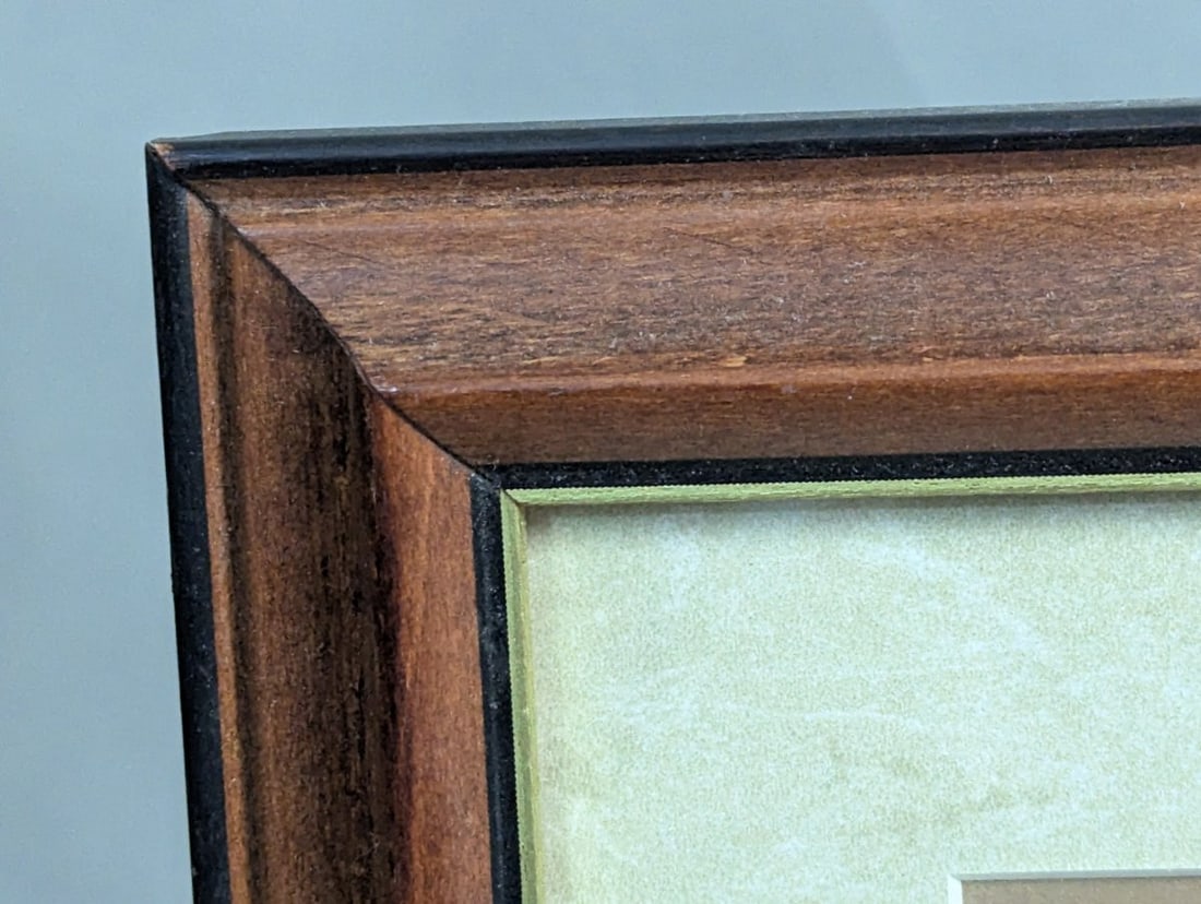 Framed Landscape Print The Old Mill Brook by Ernest Rost - 8