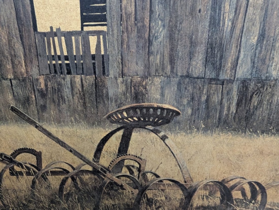 Robert Addison Framed Print Rustic Barn Scenic Art Work - 10