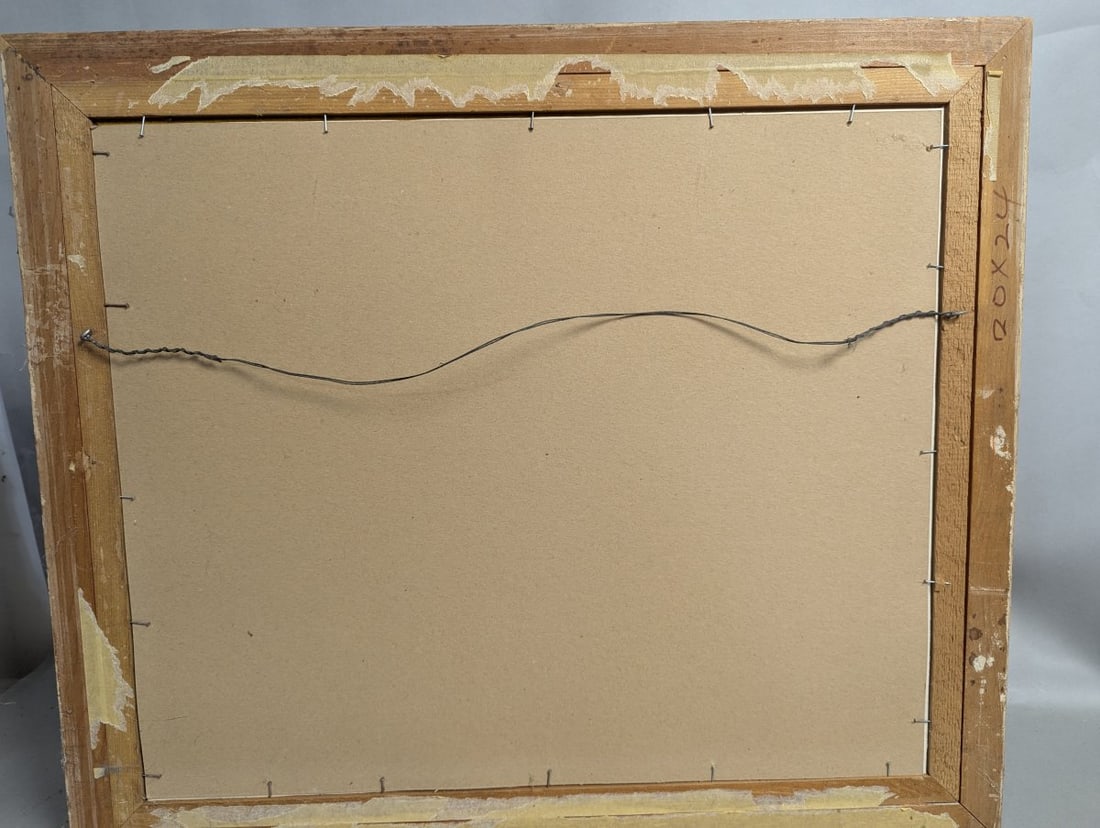 William Simpson Horton Framed Watercolor Print Landscape Art - 14