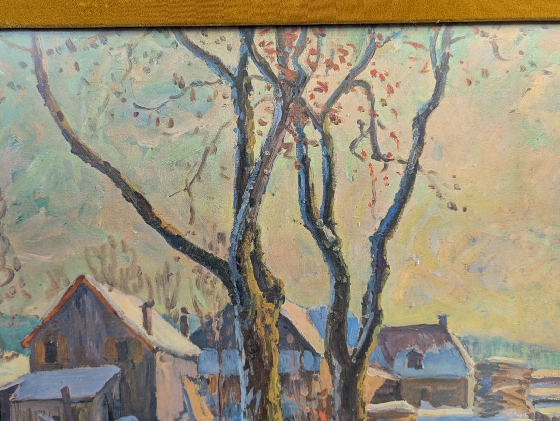 William Simpson Horton Framed Watercolor Print Landscape Art - 3