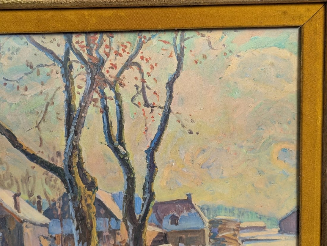 William Simpson Horton Framed Watercolor Print Landscape Art - 4