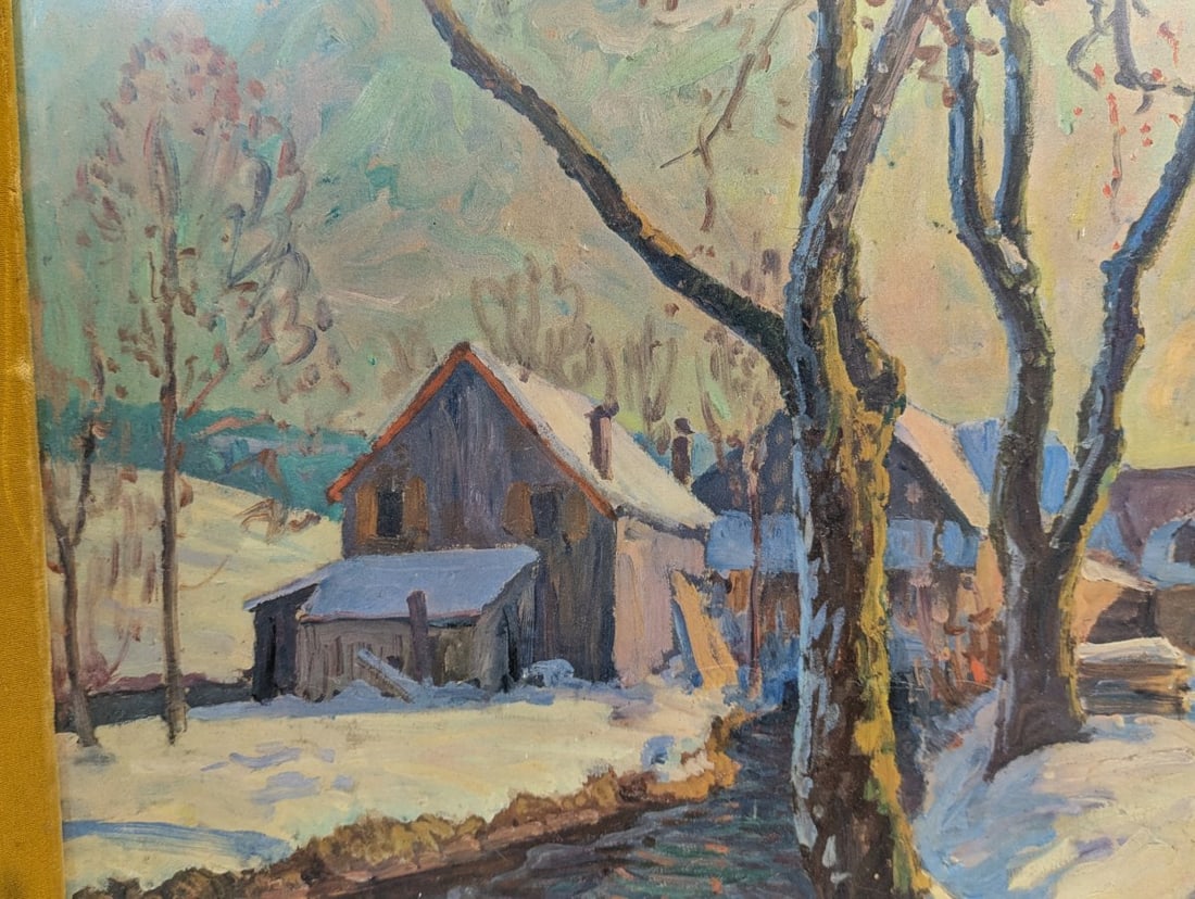 William Simpson Horton Framed Watercolor Print Landscape Art - 5