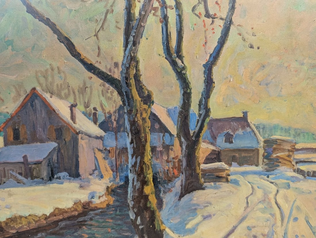 William Simpson Horton Framed Watercolor Print Landscape Art - 6