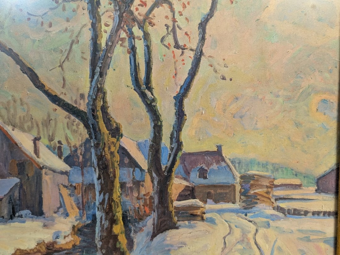 William Simpson Horton Framed Watercolor Print Landscape Art - 7