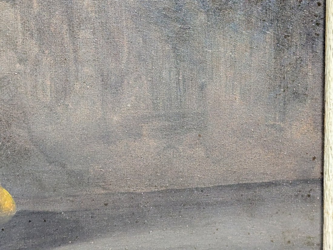 Charming Still Life Oil Painting Featuring Apple and Lemon - 8