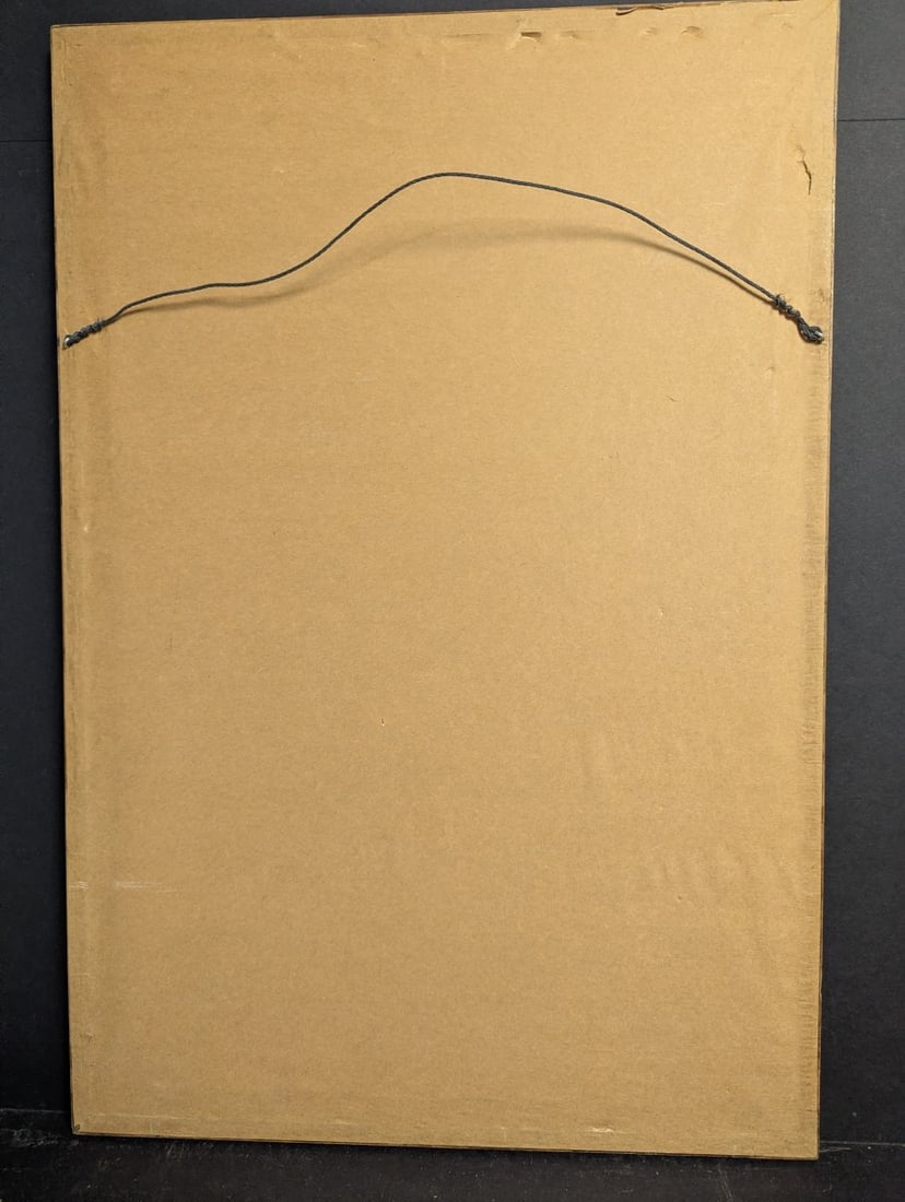 Large Framed Watercolor of Venice Piazza San Marco by Umberto Organia - 11