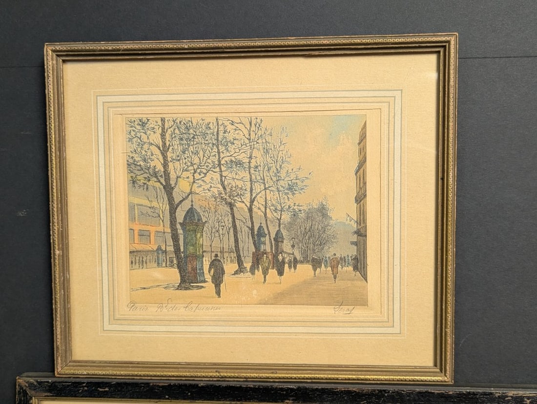 Jules Leray 1930s Paris Etchings Collection Signed Art - 2