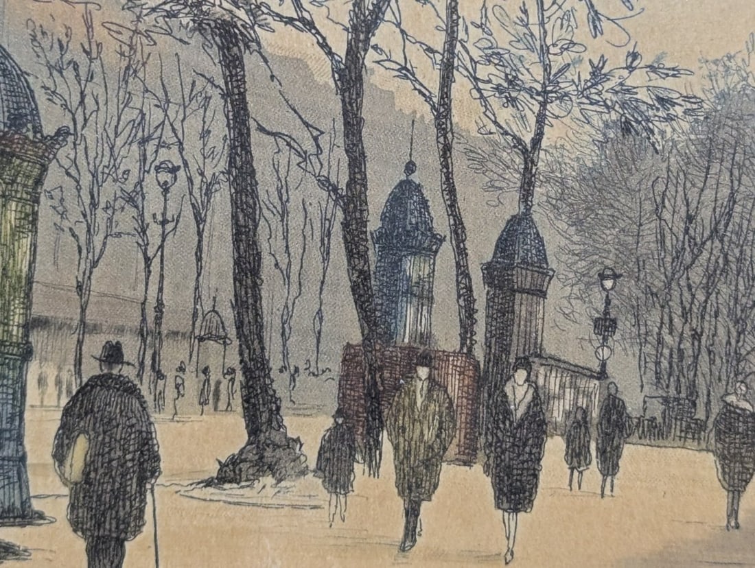 Jules Leray 1930s Paris Etchings Collection Signed Art - 5
