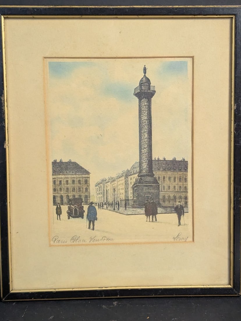 Jules Leray 1930s Paris Etchings Collection Signed Art - 7