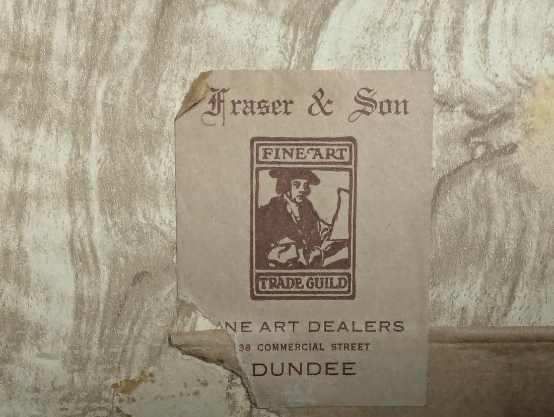 Edwin Weeks Small Watercolor Egyptian Scene Framed Art - 13